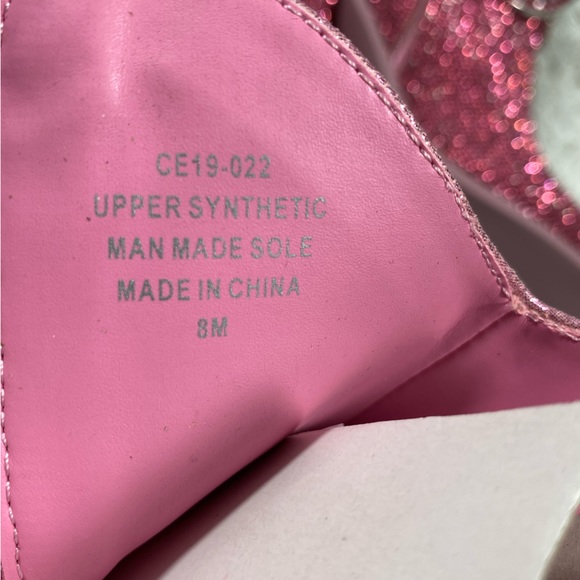 CLUB EXX Pink Sheriff Shine Rhinestone Cowboy Boots Ankle Booties Heeled Size 8 - Picture 10 of 13